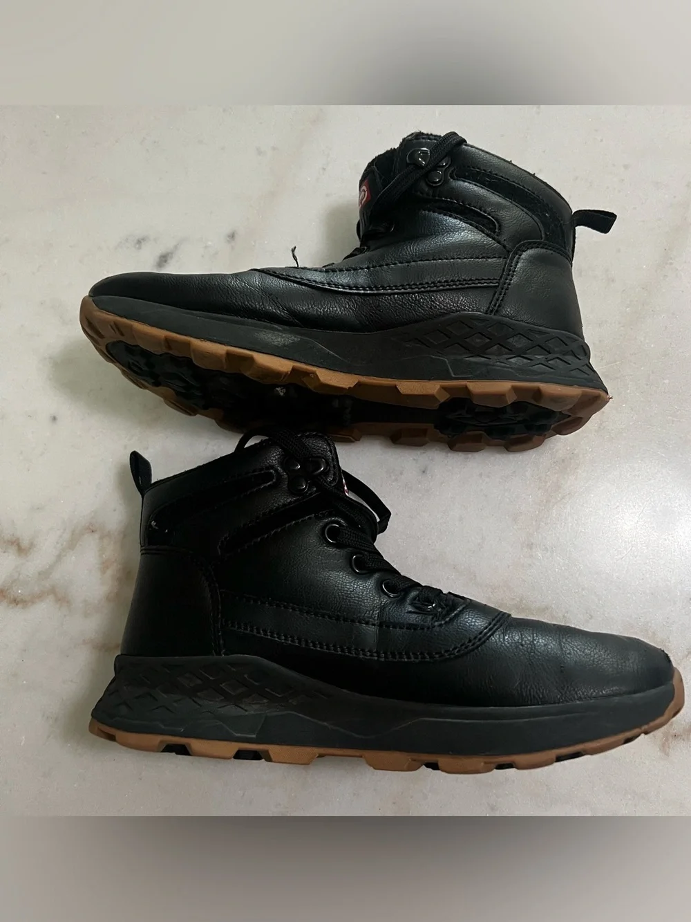 Ecko Unltd. Joseph-15 B Youth Boys Black Lace-up Boots Size 1